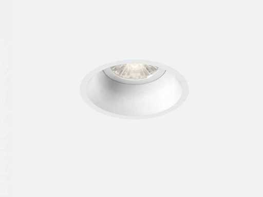 38 x Solo Deep eingelassene Downlights weiß